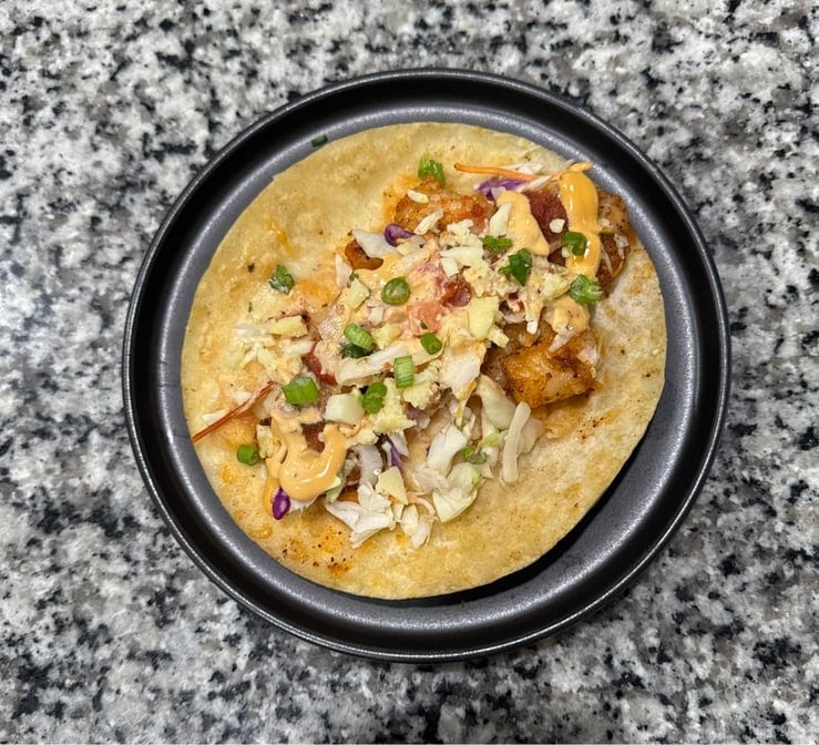 Shrimp Taco.