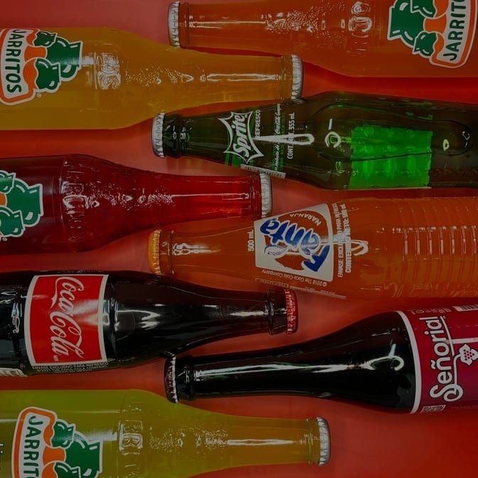 Small Mexican Bottle.