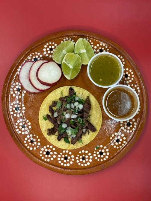 Carne Asada Taco.