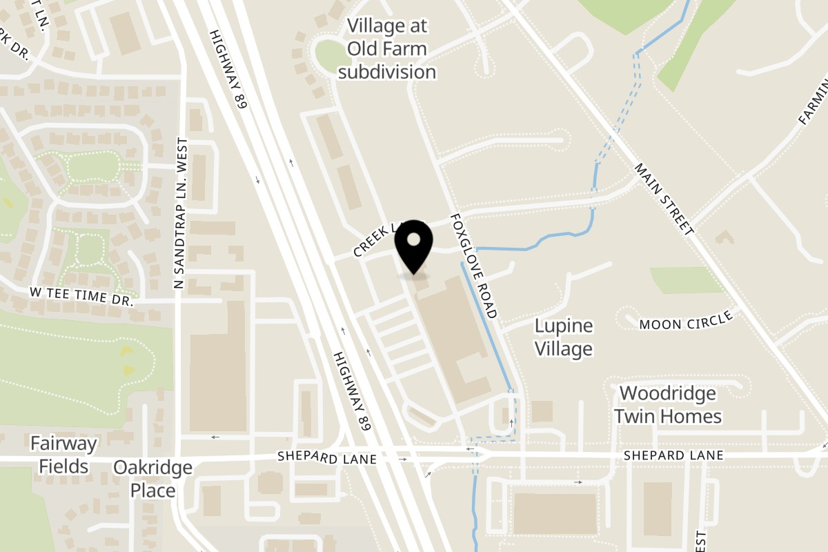 Map showing the location of Chonchis Taco Shop on 1324 US-89 ALT in Farmington